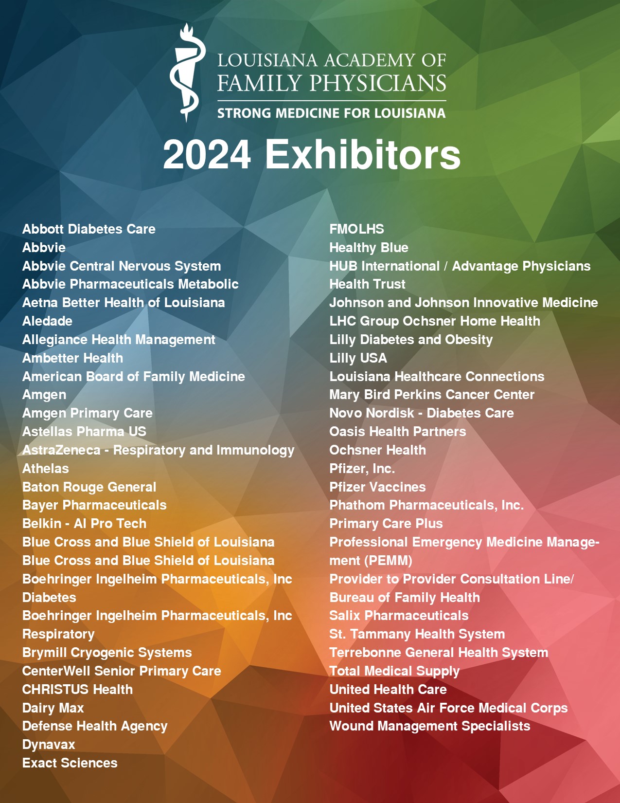 2024 Exhibitors