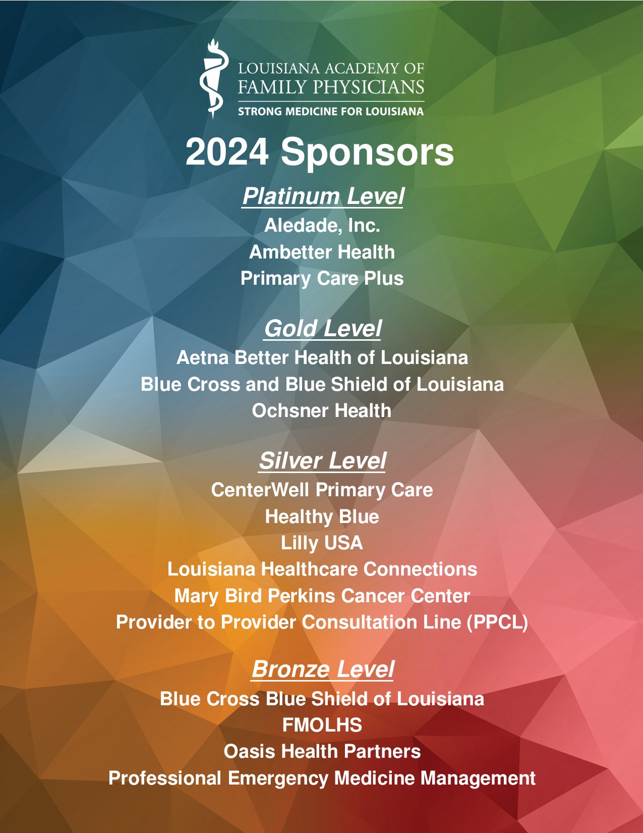 2024 Sponsors