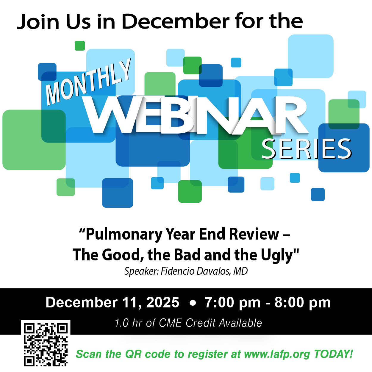 December Monthly Webinars thumbnail
